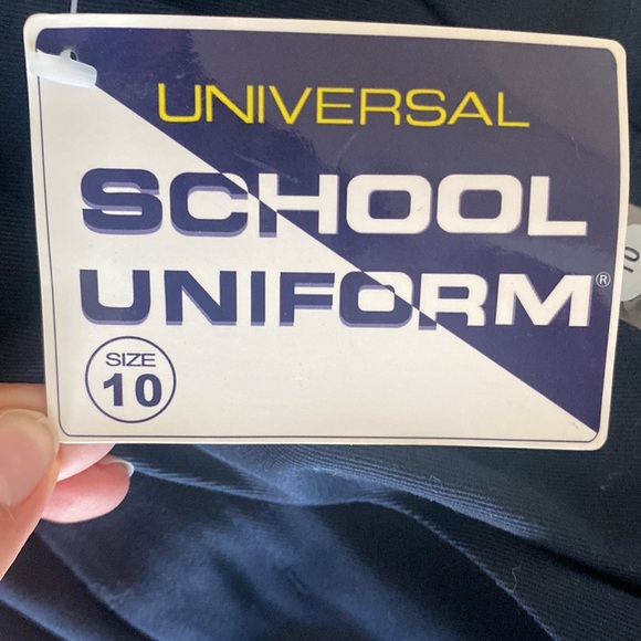 NWT Kids Blue School Uniform Shorts size 10 - Picture 4 of 4